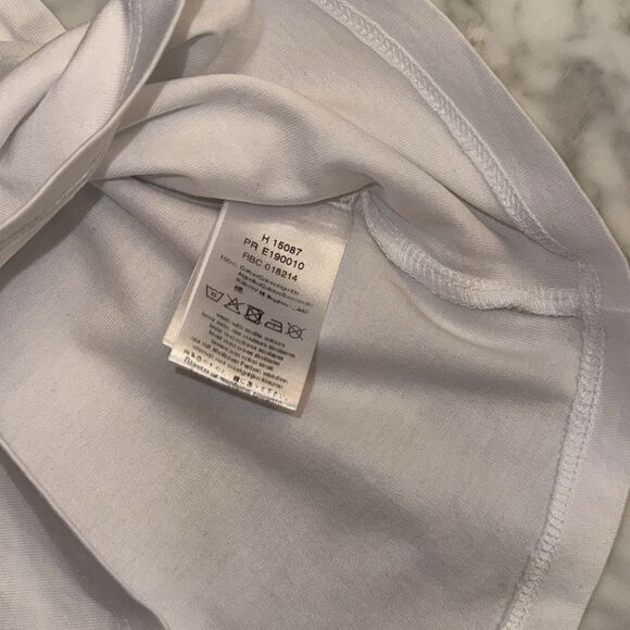 Givenchy Kids Tee in White with Black Logo 4Y - Picture 6 of 6